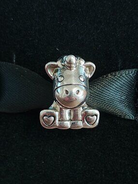 Authentic Pandora Bruno the Unicorn Charm – 797609 Sterling Silver RETIRED